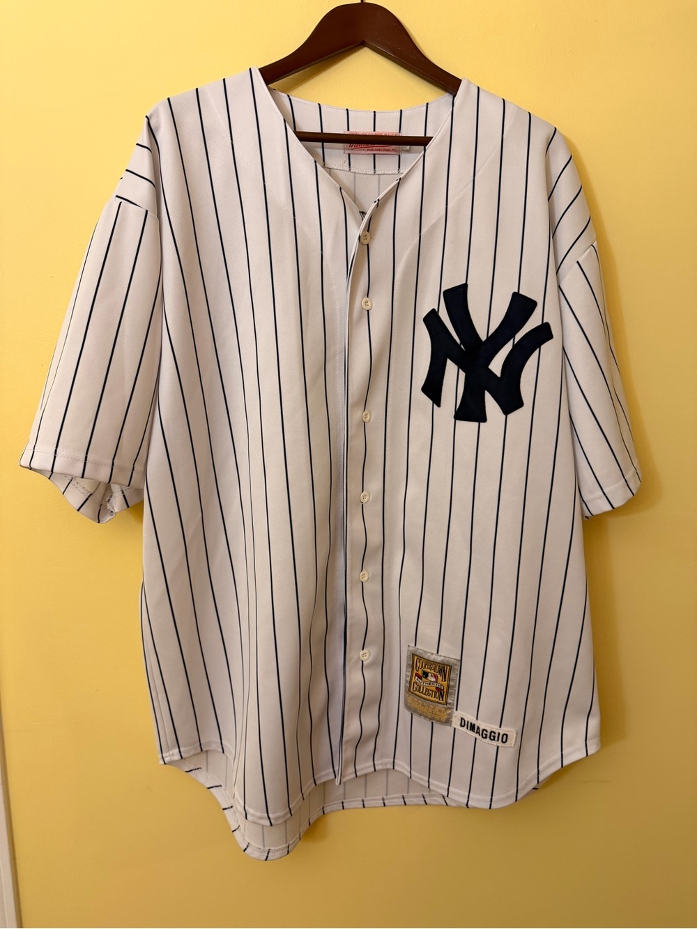 Mitchell & Ness Joe DiMaggio #5 NY Yankees Cooperstown Jersey 3XL Made USA